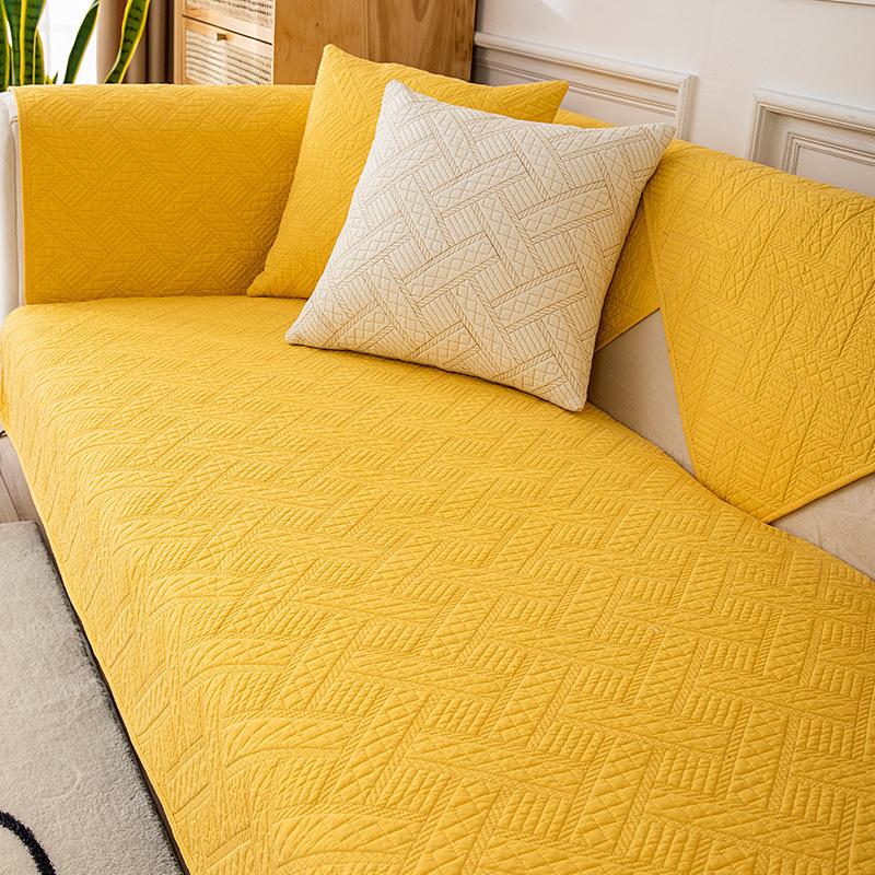 

Простая подушка для дивана в скандинавском стиле, обычные ткани для четырех сезонов, нескользящий тканевый чехол для подушки, однотонный простой современный чехол для дивана, чехол 70*70