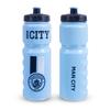 MANCHESTER CITY FC Team Merchandise 750ml Plastic Bottle, Blue