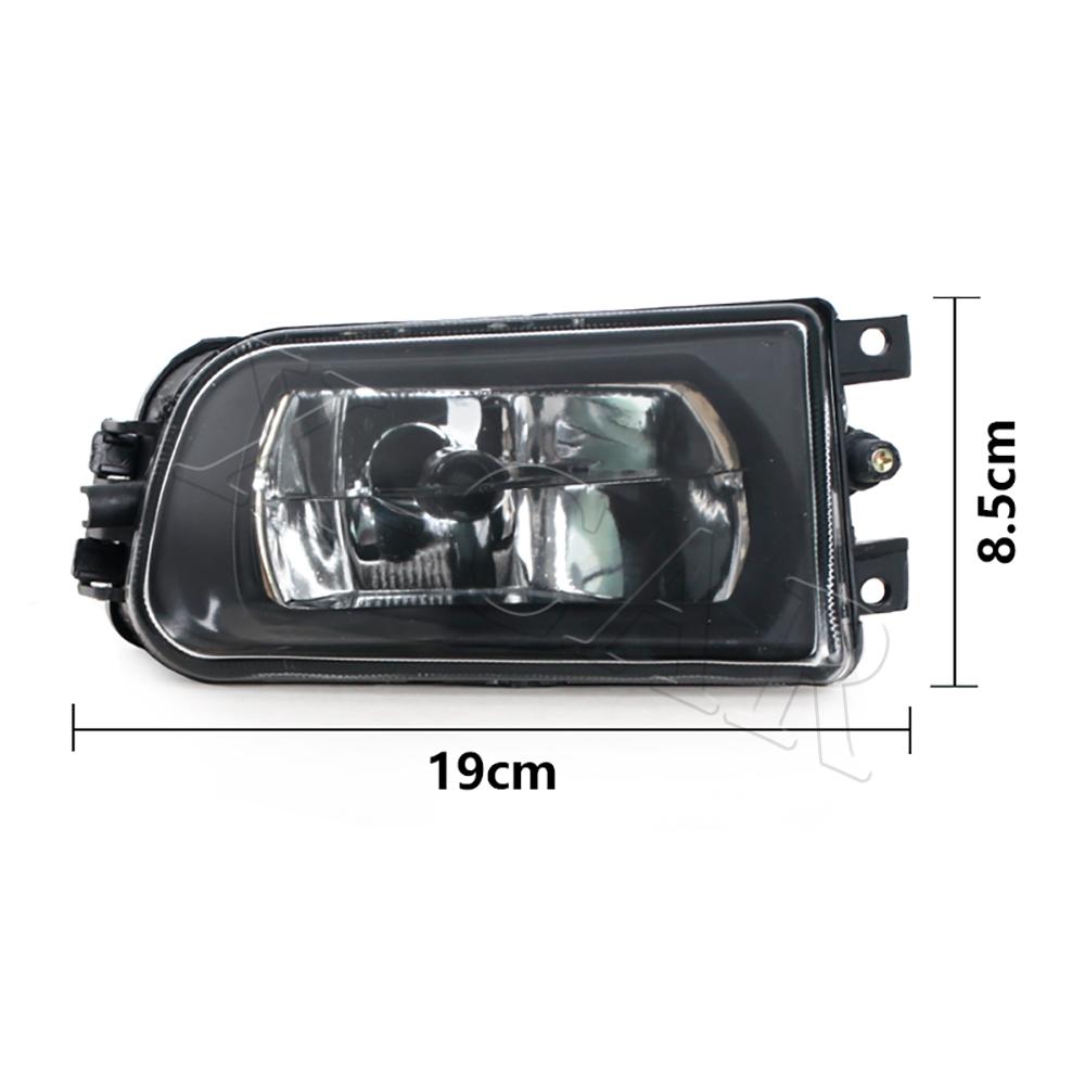 Car Front Bumper LED Fog Light Fog Lamp For BMW E39 5 Series 1995 1996 1997 1998 1999 2000 63178360575