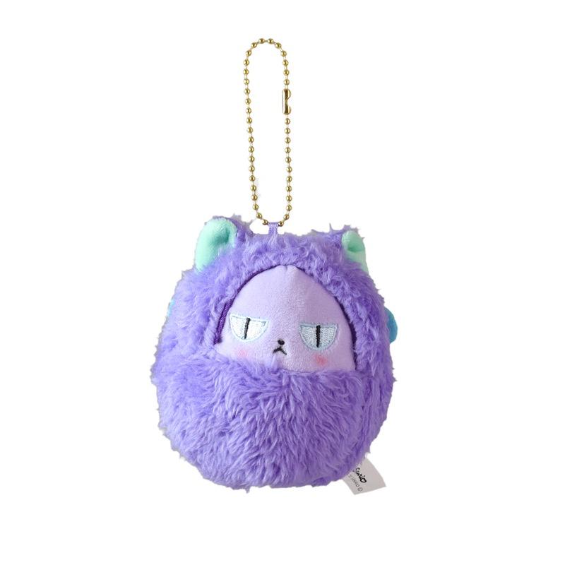 Adorable Cardcaptor Sakura Plush Doll Keyring Decoration фиолетовый