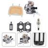 MS171 MS181 MS211 Compatible For Carburetor with Fuel Filter Air Filter and Gaskets Fits Chainsaw Part Number C1QS269