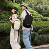 Outdoor Lightweight Backpack Women'S Hiking Waterproof Mountaineering Bag Japanese Versatile College Student Small Schoolbag Contrasting Color