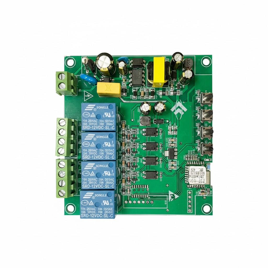 Tmall Genie eWeLink Four-Channel WiFi Remote Relay Phone APP Control Smart Switch DIY Accessory