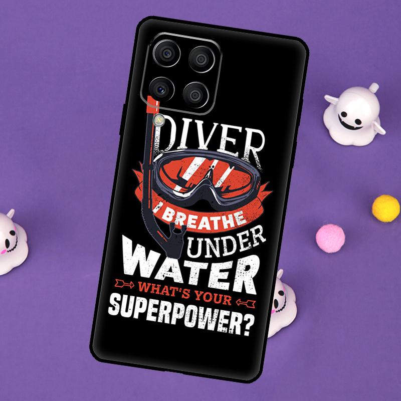 

Scuba Diving Quote Cover For Samsung Galaxy M20 M30s M33 M13 M23 M53 M15 M55 M31 M51 M14 M34 M54 M32 M52 Case Samsung M51