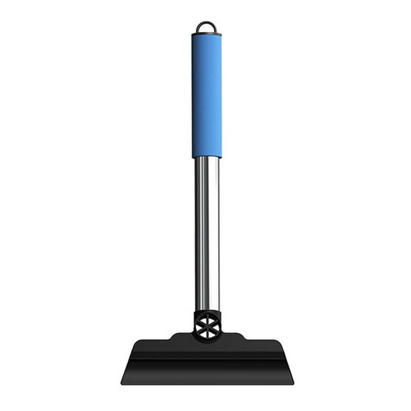 

Скребок для льда для автомобиля, щетка для снега, средство для удаления снега и инея, компактный скребок для льда, инструмент для удаления снега, инея, льда, скребок для лобового стекла синий