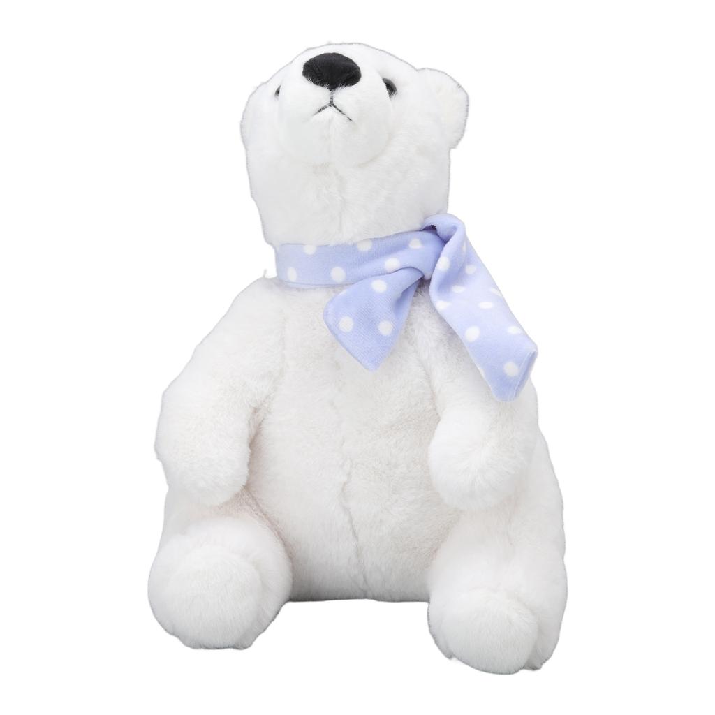 White Bear Stuffed Baby Soft Comfortable Cream Animal Plush Sleep Toy for Kids Children