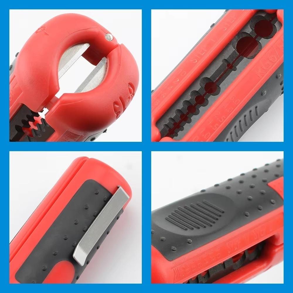 Anti-Skid Handle Wire Stripper Manual Stripping Pliers Cable Stripper RG59 RG6 Cable