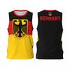 HUANGSE Basketball Jersey Sports Fitness Vest 3D Customized Men's Vest Casual, Comfortable and Loose
