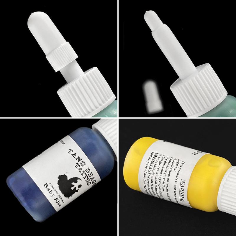 Panda Tattoo Ink Set: 6, 4, and 20 Color Options for Practice and Design.