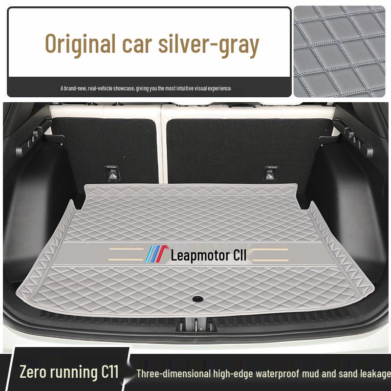 Leapmotor C11 Trunk Mat, Full Coverage, 2026 Model Tail Box Interior.