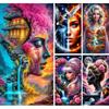Abstract Woman Picture DIY Diamond Painting Cross Stitch Full Drills Diamond Mosaic New Collection Home Decor