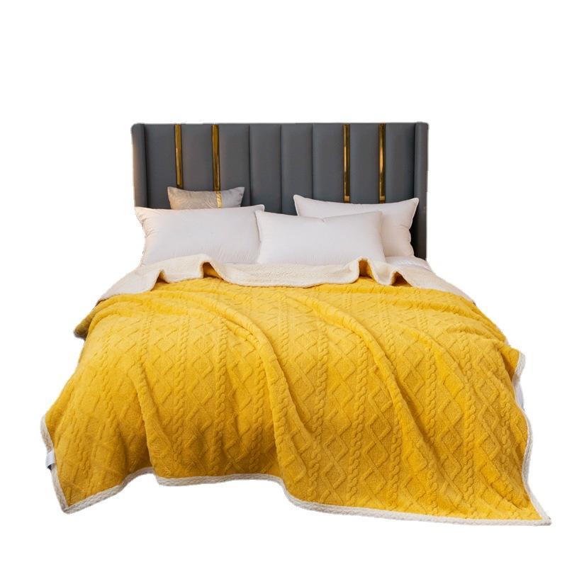 Sherpa Throw Blanket for Couch Sofa - Fuzzy Soft Cozy Blanket for Bed, Fleece Thick Warm Blanket for Winter