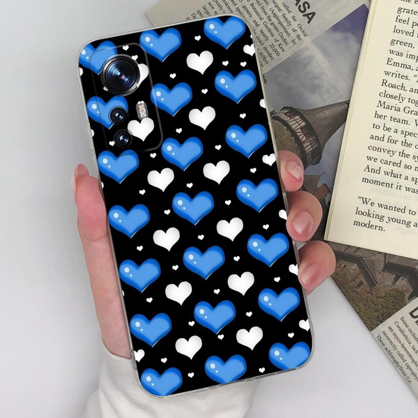 Handyhülle für Xiaomi 12 12S 12X 12T 13 15T Black Shark 1 2 3 4 5 Pro Schönes Regenbogenmuster Transparentes TPU Anti-Rutsch Weiche Hülle für Xiaomi Hülle