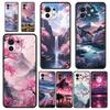 Pink Sunset Mountain Phone Case Cover for Xiaomi Mi 17 Pro Max 15 14 13 12 11 Ultra 15T 14T 13T 12T 11T Pro Lite Soft TPU Shell