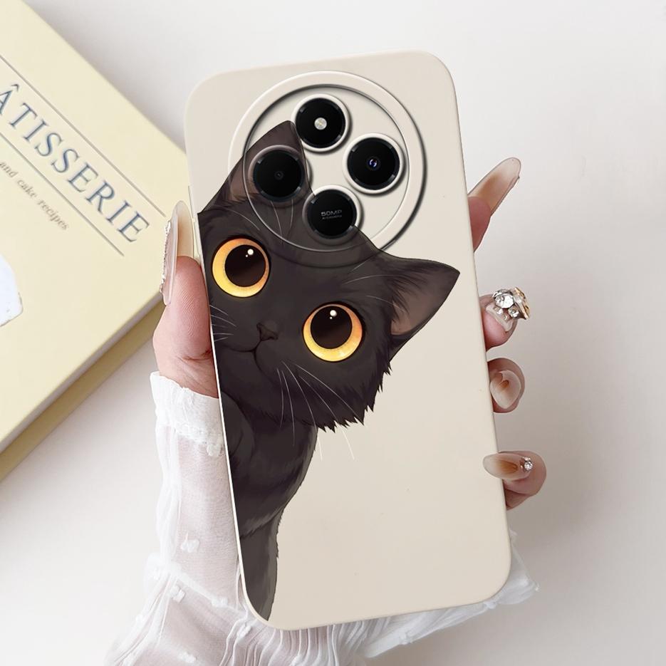 For Xiaomi Redmi 14C Case PocoC75 Cute Panda Cartoon Cover Soft TPU Phone Case For Xiaomi Poco C75 C 75 Redmi14C Back Cover Bags