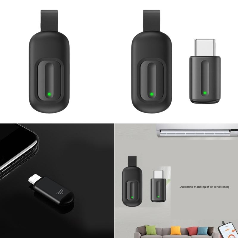 Mini Smartphones Remote Controller Adapters for Phone 15 Mini Infrareds Universal Control for TV  Air Conditioner