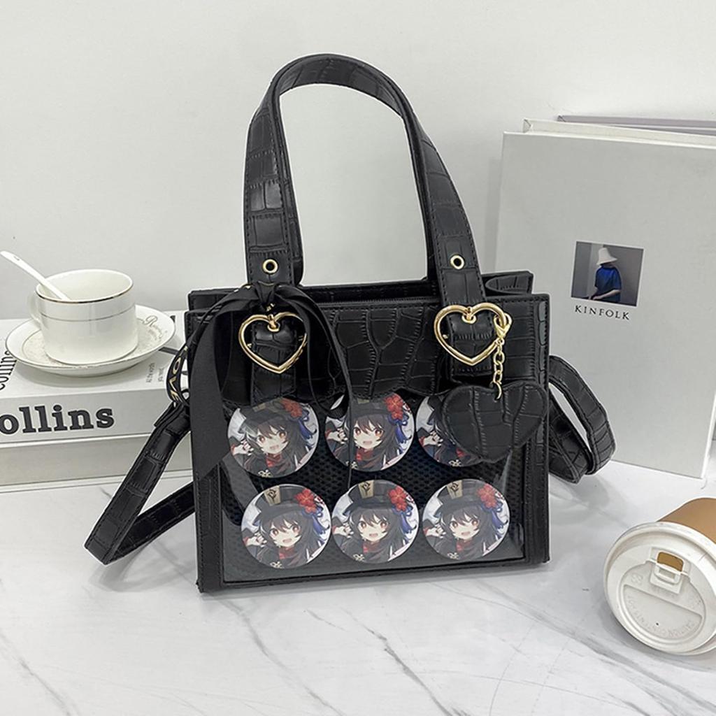 Oshikatsu Tote Oshikatsu Ita Clear Oshikatsu Deco Black [Lamerry] Bag, Bag, Shoulder, Goods, Bag, Bag, Bag, Bag, Women's,