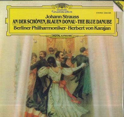 

LP Record HERBERT VON KARAJAN BERLINER PHILH An Der Schonen Blauen Donau 2532025 DEUTSCHE GRAMM 1985 Venezuela Classical Used