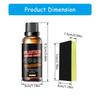 Auto Plastic Refurbish Solution Car Cleaner Retreading Agent with Deep Penetrating Formula for Scratch Oxidation Repair