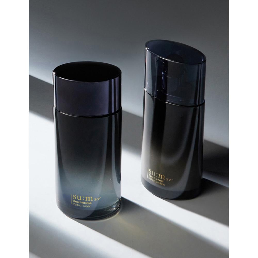 Sum37 Dear Homme Perfect 2 Pack Plan 130ml Toner+110ml Emulsion+3 Free Gifts Free Shopping Bag