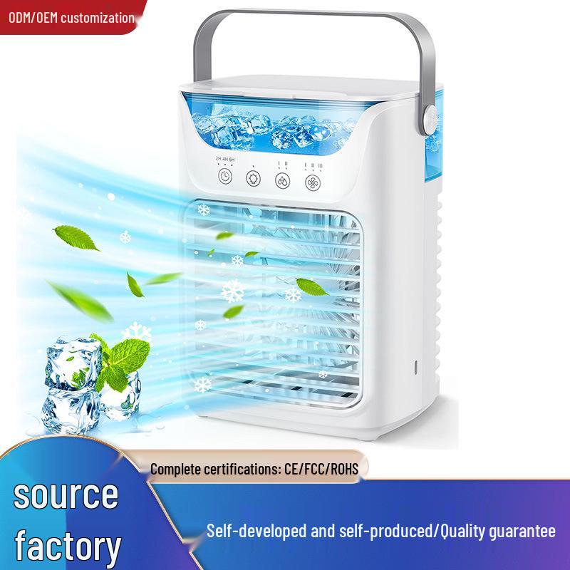 High-Power Air Cooler with Water and Ice Circulation for Home and Office