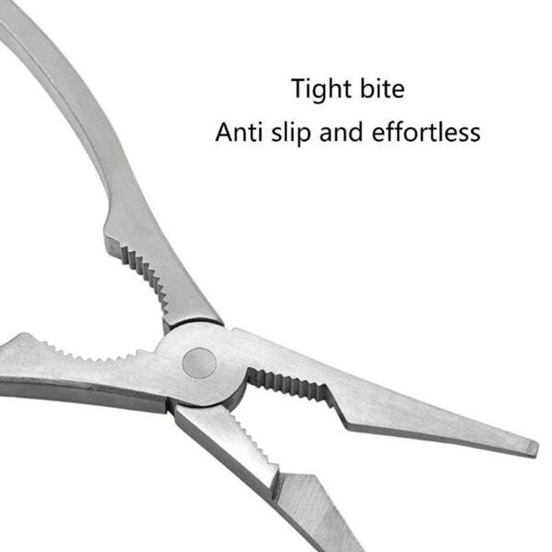 652F Edelstahl Meeresfrüchte Werkzeuge Krabben Schälz Zange Küche Krabbe Garnelen Schälz Klemme Zange Clip