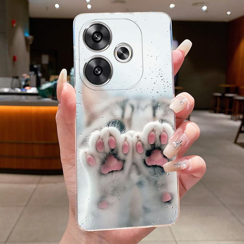 Hülle Für Redmi Turbo 3 / Poco F6 Handyhülle Luxus Drache Niedlich Cool Jungen Mädchen Weiches Silikon Rückabdeckung Transparente TPU Hülle