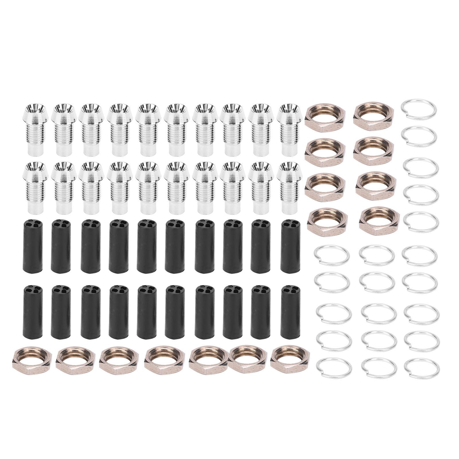 

20Pcs 3mm Diode Lamp Holder Concave Brass LightEmitting Mount Industrial Control Parts F3