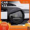 Chery ICAR V23 Headlight Eyebrows & Front Bumper Fog Light Protector with Fan
