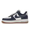Nike Air Force 1 07 LV8 College Pack - Midnight Navy Men Sneakers Blue Sail Medium-Gum-Brown DQ7659-101