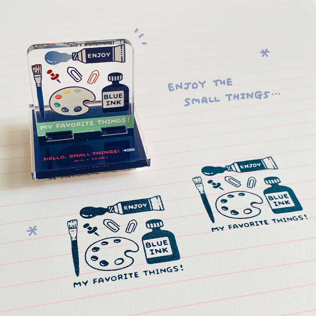 Sanby Eric Acrylic Stand Rubber Stamp PALETTE eric-ACST-08