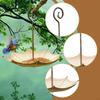 Umbrella Shaped Bird Feeder Decoration, Supplies, Birds Lover Gift, Outdoor Hanging Yard