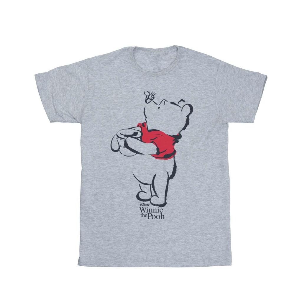 Disney Tricou din bumbac cu desene Winnie the Pooh pentru fete