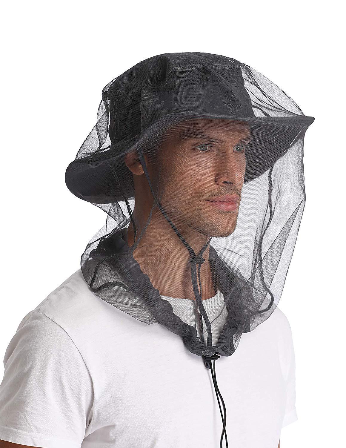 

360° Insect-Proof Mesh Hat for Outdoor Fishing and Beekeeping One Size