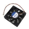 120mm Computer Case Fan Double Ball Bearing Support PMW Temperature Control 4000rpm 4Pin 12V