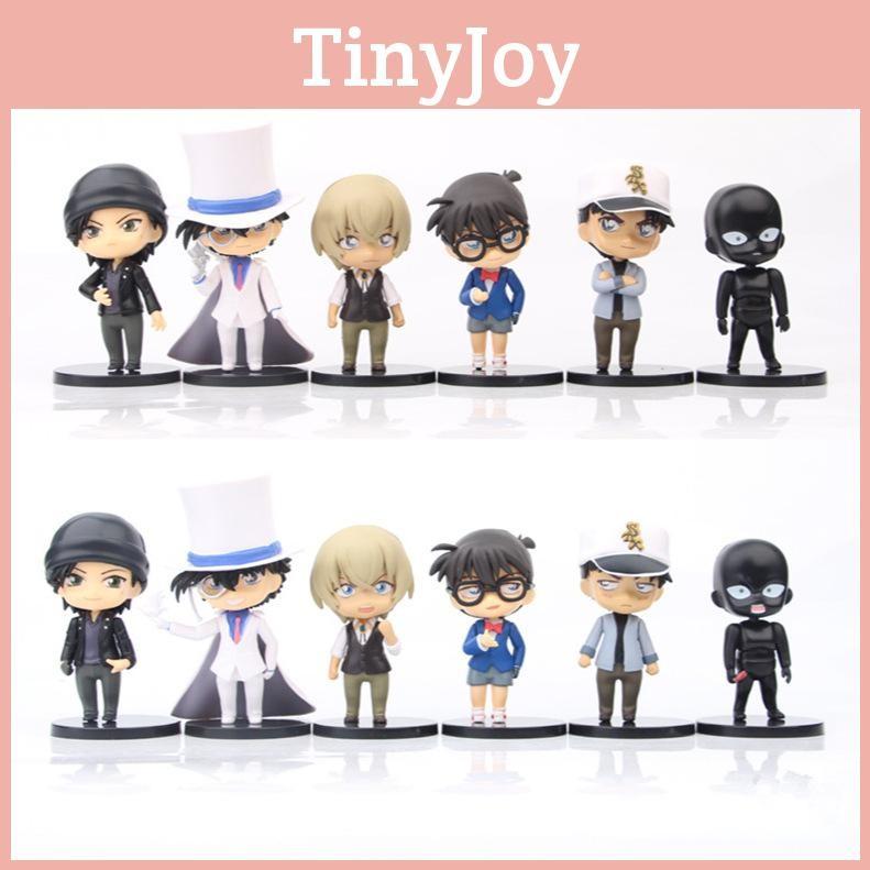 Conan Detective And Kid The Phantom Thief Pvc Models For Desk Decor And Gift