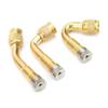Brass Tire Valve Extender 90 degrees  135 degrees  45 degrees  Valve Stem Extension Adapter for Car Motorcycle Bike