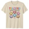 Teaching Sweet Hearts I Believe In Womens T-Shirt Valentine Teacher