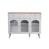 Meuble de salle à manger - MUVOE - Buffet - Blanc - Vintage - 2 portes