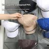 Hat Storage Holder Organizer 24 Clear Pockets Protect Hat Rack Door Hanging Holder Hanger Storage Rack For Baseball Caps Bedroom