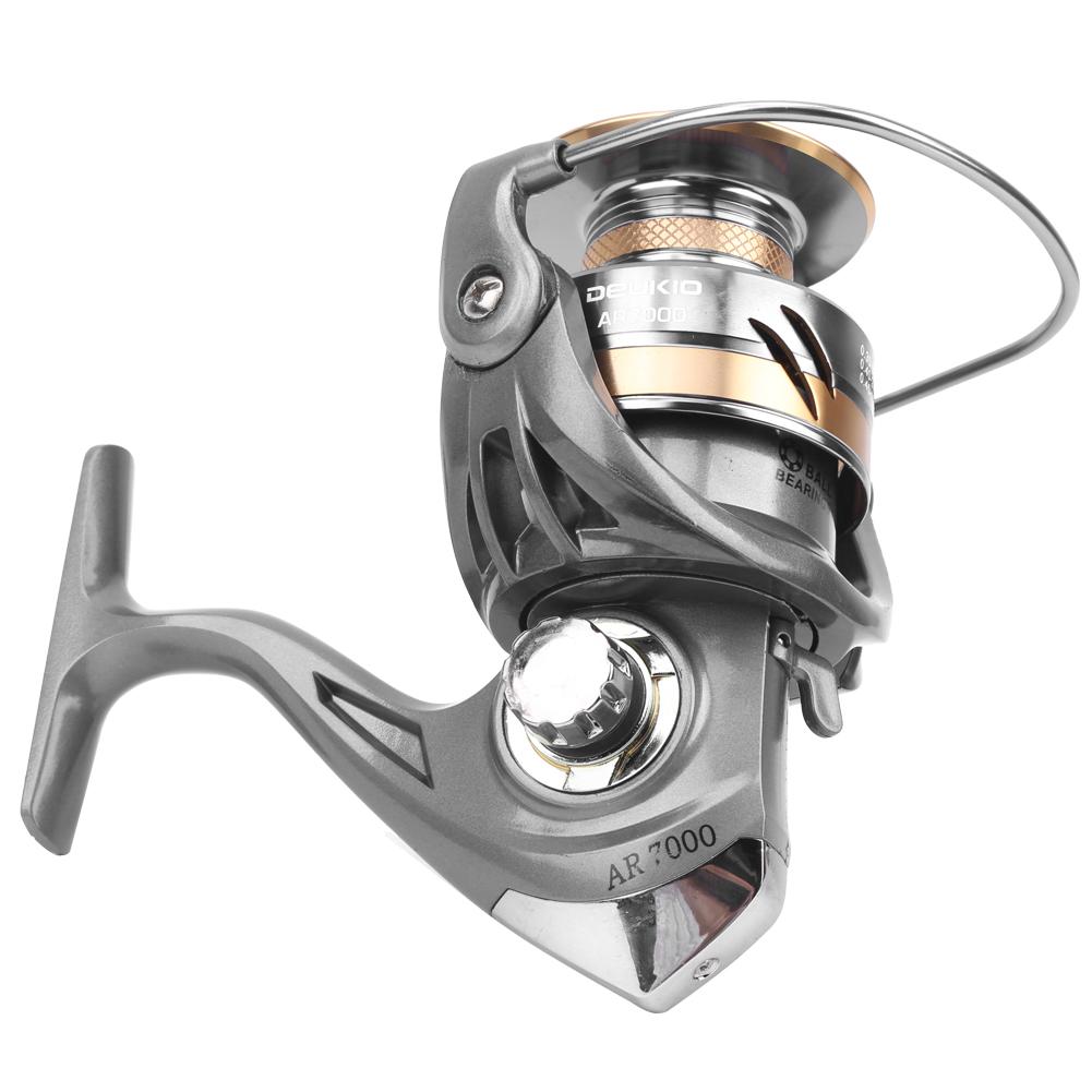 Handle Skirted Spool Rock Sea Fishing Spinning Reel Fishing Line Wheel AccessoryAR7000
