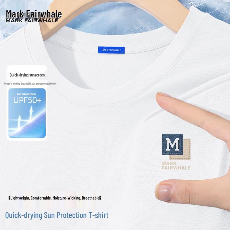 Mark Fairwhale Men s 2026 Summer Quick-Dry Sun Protection T-Shirt XL