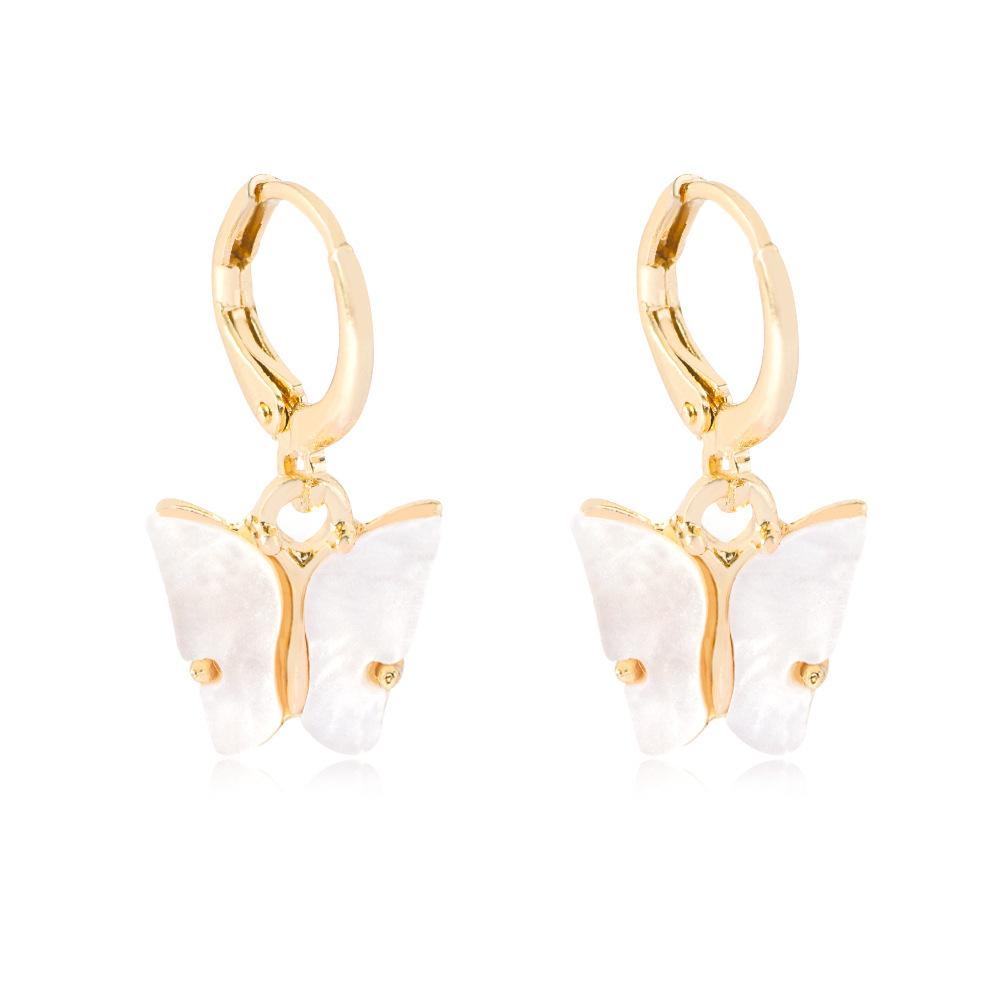 Stylish Butterfly Earrings Animal Design Chic Multicolor Womens Accessories Fashion