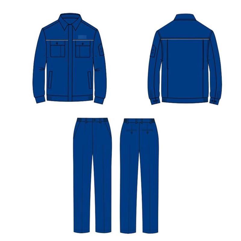 Anti-static Double-Layer Cotton Work Suit L