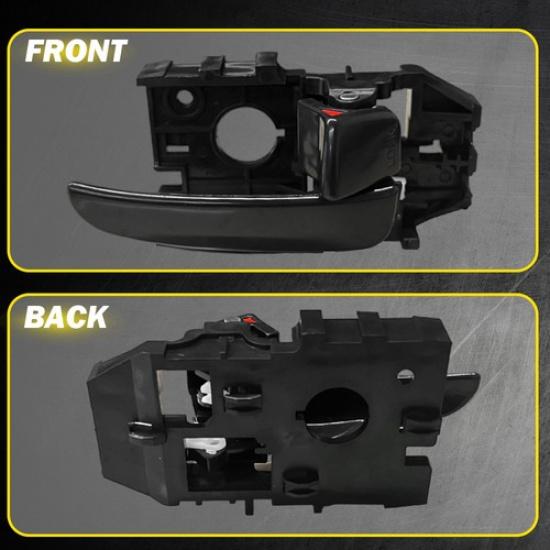 Interior Door Handle For 2001-06 Hyundai Elantra Front Driver Passenger Side 2PC