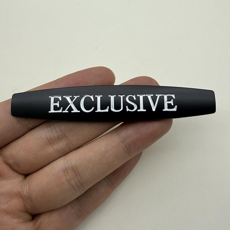 3d Metal Logo Exclusive Badge Sticker Car Fender Side Emblem For Mercedes Benz C180 C200 E200 W213 W214 W205 Viano Accessories