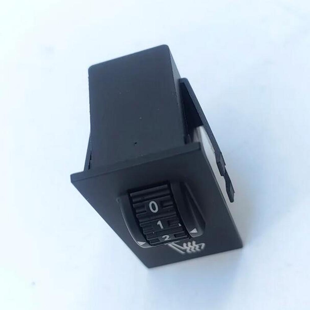 96653109ZD Car Seat Heating Switch For Peugeot 207 308 407/Citroen C5 C6 Black