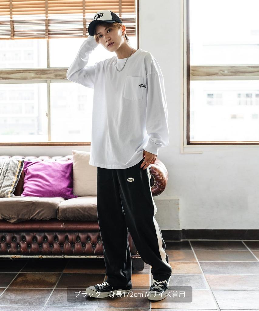 [IMPROVES] [SIDEWAYSTANCE] Suede Punch Track Pants