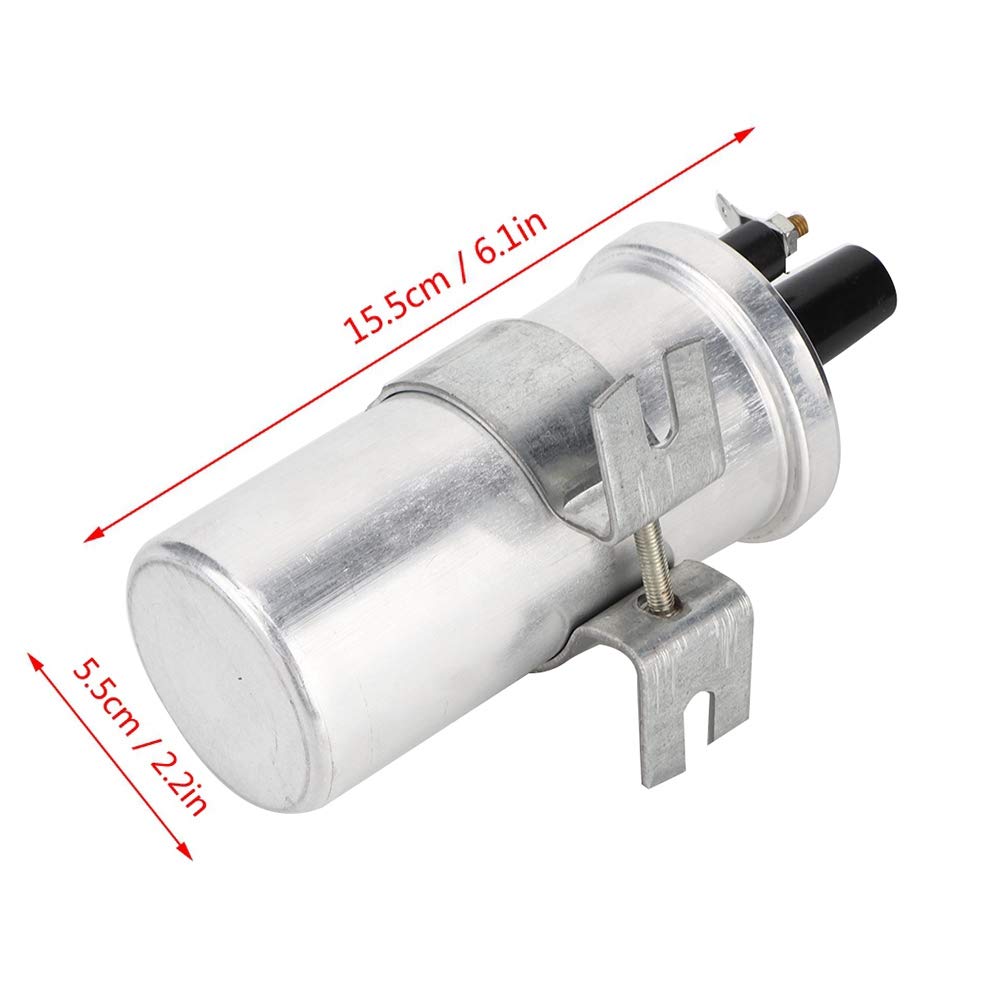 KIMISS 3 Ohm Unstable Ignition Coil for Lucas 12 Volt Application DLB101
