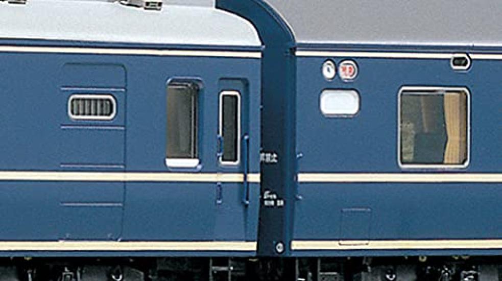 KATO HO gauge 20 series limited express sleeper passenger car basic 4-car set 3-504 railway model passenger car